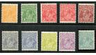 SG85-93. 1926 Set of 11 (plus SG87a). Superb fresh mint...