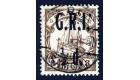 SG101c. 1914 1/2d on 3pf Brown. Comma after 'I'. Superb fine use