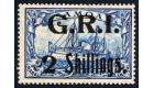 SG112.1914 2s on 2m Blue. Superb mint with excellent colour...
