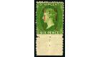 SG33a. 1881 1/2d on 6d Bright green 'Unsevered Pair'. Very fine 