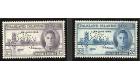 SG164s-165s. 1946 Set of 2. 'SPECIMEN'. Superb fresh mint...