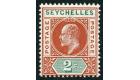 SG46a. 1903 2c Chestnut and green. 'Dented Frame'. Superb fresh 