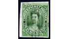 SG12. 1857 7 1/2d Yellow-green. Choice superb fine used...