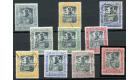 SG145-151 and 158-162. Both sets, very fine used...