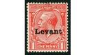 SG S2. 1916 1d Scarlet. Superb fresh mint...