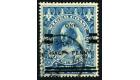 SG65. 1894 1/2d on 2 1/2d Blue. Brilliant fine well centred used