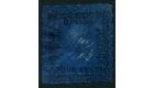 SG123. 1862 4c Black on blue. Very fine fresh mint...