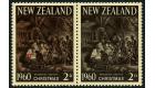 SG805a. 1960 2d Christmas. 'Red Omitted'. U/M mint in pair...