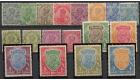 SG201-219. 1926 Set of 18. Choice brilliant fresh mint...
