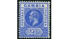 SG90b. 1912 2 1/2d Bright blue. Split 'A;. Very fine fresh mint.