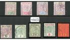 SG20-28. 1894 Set of 9. Superb fine used...