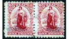 SG1. 1902 1d Carmine. Superb fine used pair...