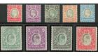 SG59-66. 1903 Set of 9. Superb fresh mint...