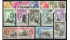 SG G26-G40. 1954 Set of 15. Superb used...