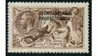 SG85a. 1916 2/6 Pale brown. 'Re-entry'. Superb perfectly...