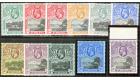 SG72-81 (inc.SG73a). 1912 Set superb fresh U/M mint...