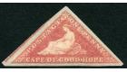 SG5a. 1858 1d Rose. Superb fresh mint with massive margins...