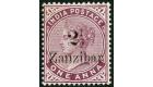 SG25z. 1896 2 1/2 0n 1a Plum (second setting). Brilliant fresh m