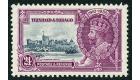 SG242a. 1935 24c Slate and purple. 'Extra Flagstaff'. Very fine 