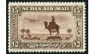 SG52aw. 1931 15m Red-brown and sepia 'Watermark Sideways Inverte
