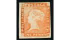 SG12. 1d Red/yellowish. Intermediate Impression. Superb fresh un
