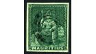 SG27. 1858 (4d) Green. Brilliant fine used...