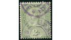 SG Z3. 1889 2d green of Jamaica. Superb used with excellent colo
