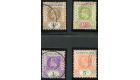 SG13-16. 1907. Set of 4. Very fine used...