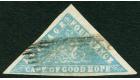 SG14. 1861 4d Pale milky blue. Superb used with beautiful colour