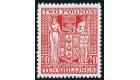 SG F207. 1951 £2-10-0 Red. Superb fresh perfectly centred mint.