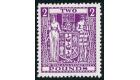 SG F206w. 1952 £2 Bright purple 'watermark inverted'. Superb U/