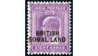 SG30c. 1903 8a Purple. 'SOMAL.LAND' for 'SOMALILAND'. Brilliant.