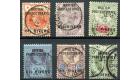 SG1-6. 1892 Set of 6. Very fine used...