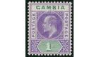 SG52a. 1902 1/- Violet and green. 'Dented Frame'. Superb mint...