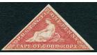 SG5b. 1855 1d Deep rose-red. Superb fresh mint...