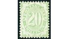 SG D44. 1903 20/- Dull green. Brilliant fresh well centred mint.