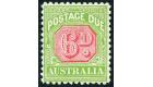 SG D110. 1936 6d Carmine and yellow-green, Superb fresh mint wit