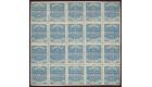 SG15. 1879 1d Blue. Complete sheet, superb fresh mint...