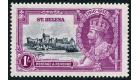 SG127h. 1935 1/- Slate and black. 'Dot by flagstaff'. Brilliant 