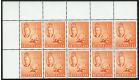 SG159a. 1952 3c Orange. 'Crown of Watermark Missing'. U/M...