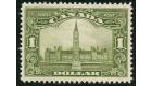 SG285. 1929 $1 Olive-green. Choice brilliant fresh perfectly cen