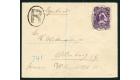 SG74b. 1898 10/- Bright violet. Brilliant fine used on clean, ne