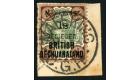SG11. 1900 1s on 4d Green and purple-brown. Very fine used on pi