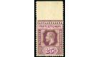 SG205aw 1914 25c Dull purple and mauve 'Watermark Inverted'. U/M