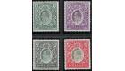 SG41-44.1904 1r to 5r. Superb fresh mint...