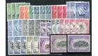 SG48-72. 1953 Set complete with every shade U/M mint...