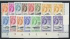SG42-54. 1961 Set of 13. U/M Pl. No. corner pairs...