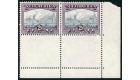 SG58a. 1941 2d Grey and dull purple. Brilliant corner sheet marg