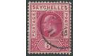 SG62a. 1906 6c Carmine. 'Dented Frame'. Very fine used...