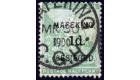SG1. 1900 1d on 1/2d Green. Very fine used...
